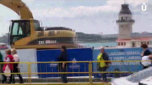 Üsküdar Belediye Başkanı Hilmi Türkmen, kapatılan Kız Kulesi sahilini paylaşıp İBB'ye isyan etti