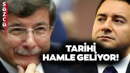 Kulisler Hareketlendi! Ali Babacan ve Ahmet Davutoğlu'ndan Tarihi Hamle Geliyor!