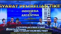 Mau Nonton Indonesia Vs Argentina? Waspada dan Jangan Beli dari Calo Tiket di Media Sosial!