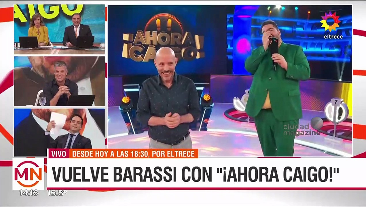 Darío Barassi puso incómoda a Sandra Borghi en pleno vivo por El Trece
