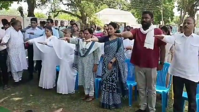 नेहरू पार्क में चित्रकला व वॉल पेंटिंग से बच्चों ने दिया पर्यावरण बचाने का संदेश