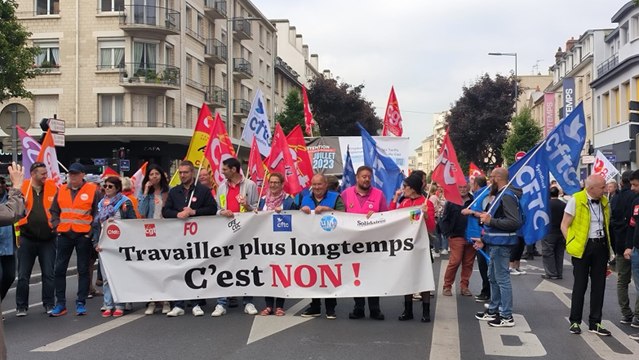Manifestation du 6 juin 2023 à Caen - Réforme des retraites