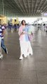 The Kerala Story Fame Adah Sharma Makes a Splash at Mumbai Airport