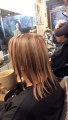 How to cut a Quick Layered Bob Haircut Tutorial - One Length Layered Haircut