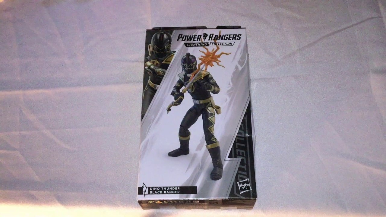 Power Rangers Lightning Collection Dino Thunder Black Ranger Unboxing & Review