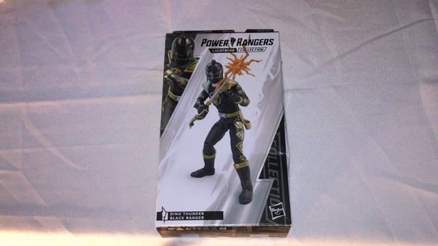 Power Rangers Lightning Collection Dino Thunder Black Ranger Unboxing & Review