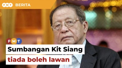Tak boleh lawan sumbangan Kit Siang, kata Dr M berkait anugerah ‘Tan Sri’