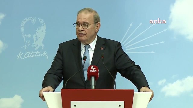 CHP Sözcüsü Faik Öztrak: Kongreler sürecinin bugün başlatılmasına karar verdik