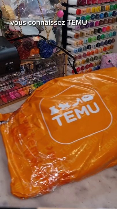 Je teste l'application TEMU