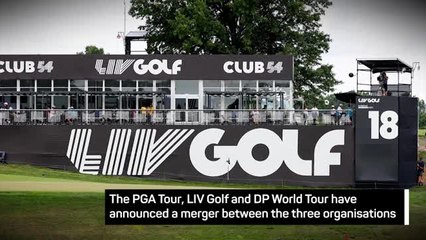 Descargar video: Breaking News - PGA Tour, LIV Golf and DP World Tour to merge