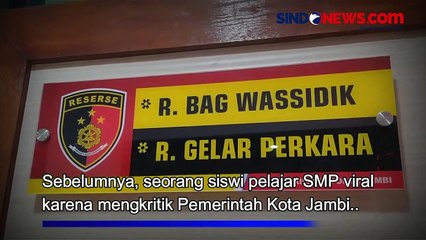 Pelaporan Siswi SMP oleh Pemkot Jambi Berakhir Damai