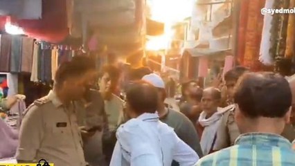 प्रयागराज: गोलीकांड से दहला रोशन बाग, महिला घायल, देखिये लाइव वीडियो