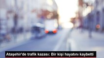 Ataşehir'de trafik kazası: Bir kişi hayatını kaybetti