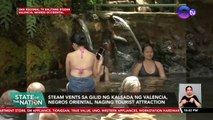Steam vents sa gilid ng kalsada ng Valencia, Negros Oriental, naging tourist attraction | SONA