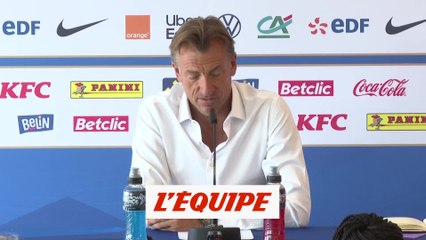Renard sur l'absence d'Hamraoui : « Une décision sportive » - Foot - CM 2023 (F) - Bleues