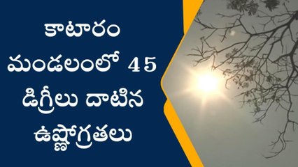 కాటారం: సుర్రుమంటున్న ఎండ.. ఇవేం ఎండలు బాబోయ్..!