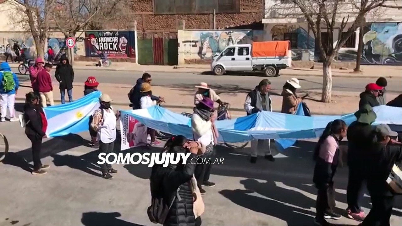 Movilización en Abra Pampa