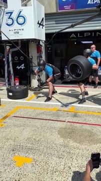 24 heures du Mans : le Pitstop challenge des mécaniciens d'Alpine
