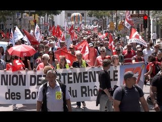 Une mobilisation contre la réforme des retraites en baisse à Marseille
