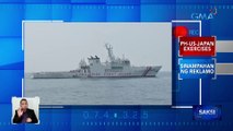 Kauna-unahang trilateral exercises ng Pilipinas, Japan, at Amerika, umarangkada na | Saksi