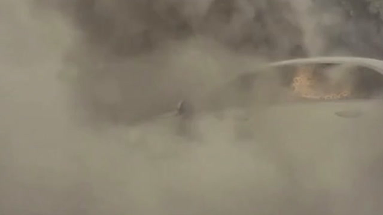 Florida woman accused of leaving two children in car that caught fire while she was shoplifting