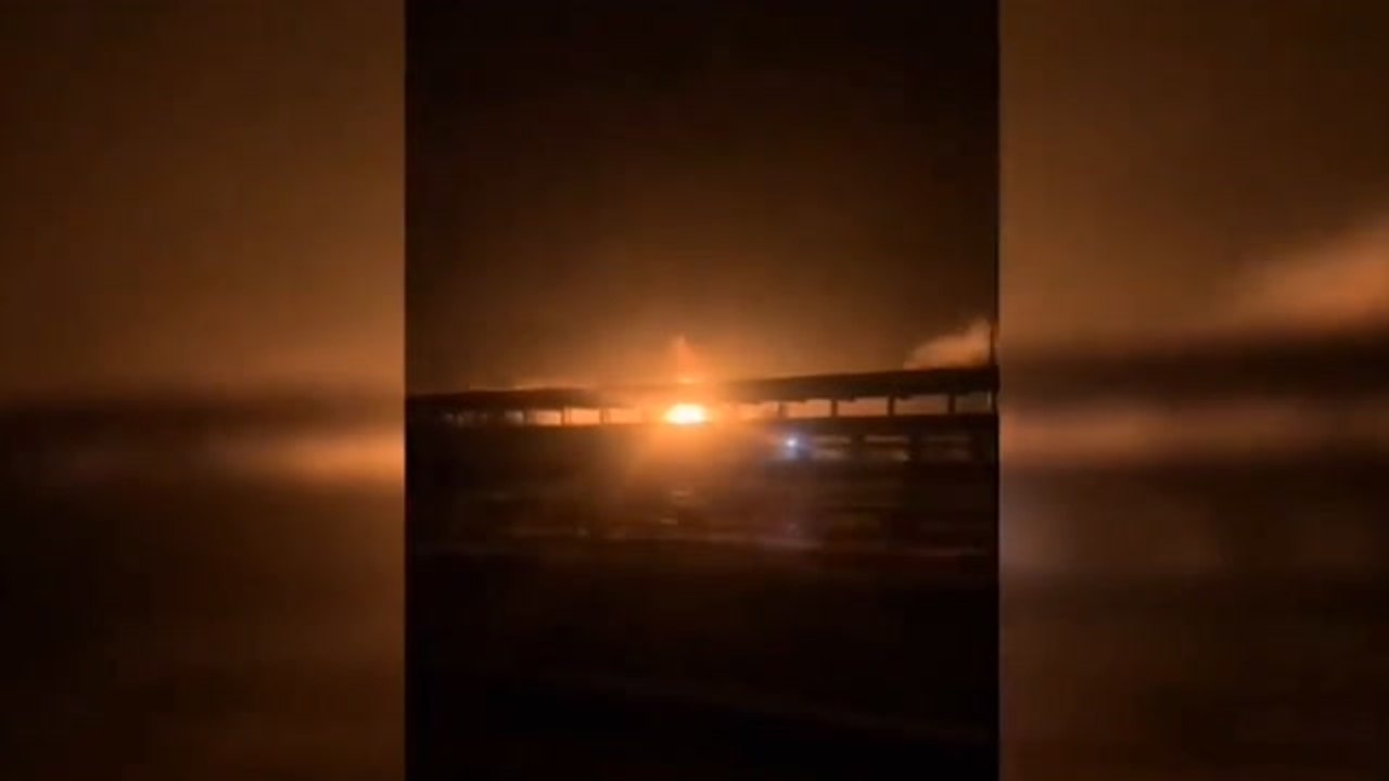 Fire broke out at the Afipsky oil refinery