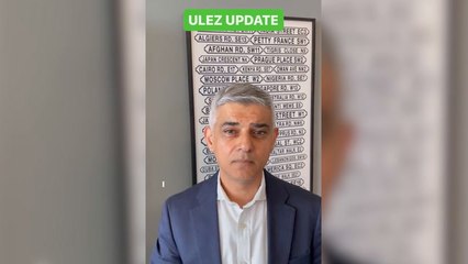 Sadiq Khan extends Ulez scrappage scheme