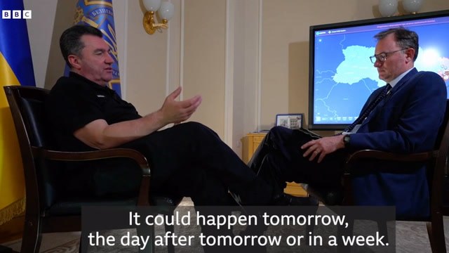 Ukraine to begin ounteroffensive to retake Russian-occupied territory 'soon' - Oleksiy Danilov