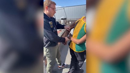 TikTok prankster Mizzy is arrested by police days after being banned from posting videos