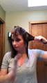 5-Minute Straightener Curls hair tutorial