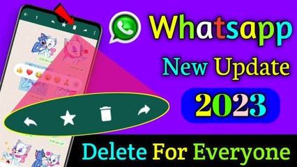 এখন থেকে Whatsapp ~ এর মধ্যে Delete করা হয়ে গেলে আরো সহজ || Whatsapp Delete for Everyone Update