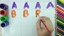 HOW TO LEARN AND WRITE ALPHABETS ABCD /COLOURS NAME /PHONIC SONG /ABC /STARS SCHOOLING