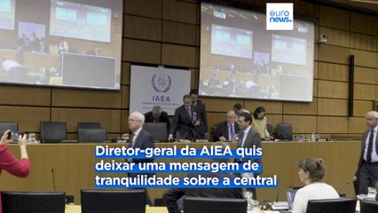 AIEA: "Não há risco imediato na central nuclear de Zaporíjia"