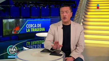 VIDEO: Vehículo se incendia con dos niños adentro en Florida