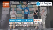 Minute Maillot à Pois Région AURA - Étape 3 / Stage 3 - #Dauphiné 2023