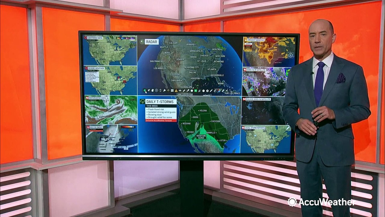 Heat builds across Northwest; Wet and cool for Southwest