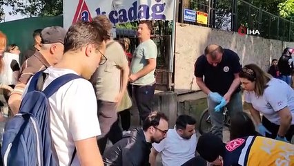 Kazaya karışan kadın sürücü gözyaşlarına boğuldu: 2 yaralı