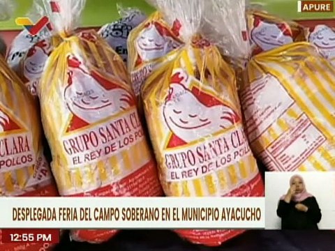 11 comunidades fueron beneficiadas por la Feria del Campo Soberano en el edo. Apure