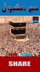 HAJJ E MAQBOOL #shorts #shortvideo #status #statusvideo #ishqenoor #vlog #vlogs #islamicvlog