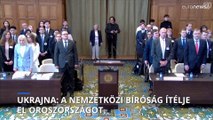 Ukrajna azt várja, hogy a Nemzetközi Bíróság ítélje el Oroszországot