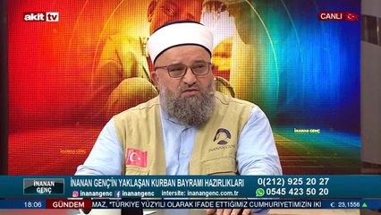 İnanan Genç'in Kurban çalışmaları