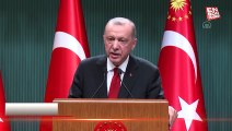 Cumhurbaşkanı Erdoğan: Kabine Toplantısı sonrasında açıklamalarda bulundu