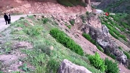 Kamyonet 150 metrelik uçurumdan yuvarlandı: 1 ölü, 1 yaralı