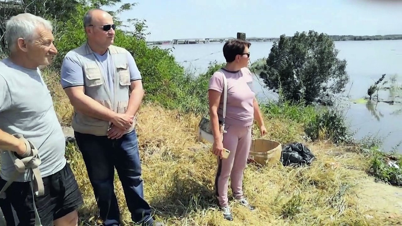 Überschwemmungen nach Staudammzerstörung: Wut und Verzweiflung in Cherson