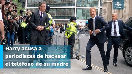 Príncipe Harry declara en Londres contra la prensa “por arruinar su vida”