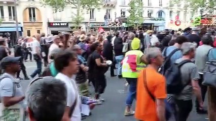 Manifestation pour la réforme des retraites en France： 14 détentions
