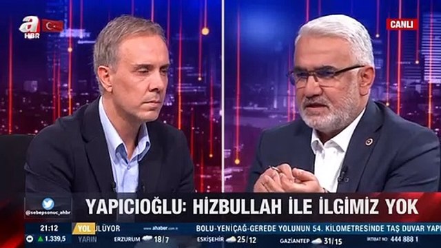 Yapıcıoğlu'ndan HÜDA PAR'a çağrı yapan Demirtaş'a: Meşru zemine gelsinler, belki konuşabiliriz