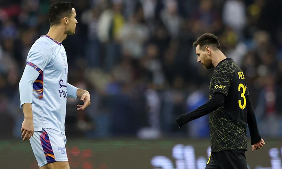 رونالدو يعلّق على أنباء انتقال ميسي للدوري السعودي