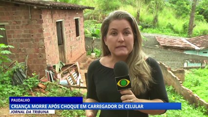 Criança morre após choque em carregador de celular