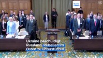 UN-Gericht in Den Haag: Ukraine nennt Russland einen Terrorstaat